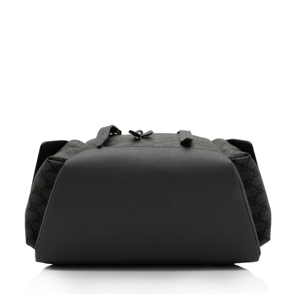 Gucci GG Supreme Ophidia Medium Flap Backpack (SHF-CmfPnj)