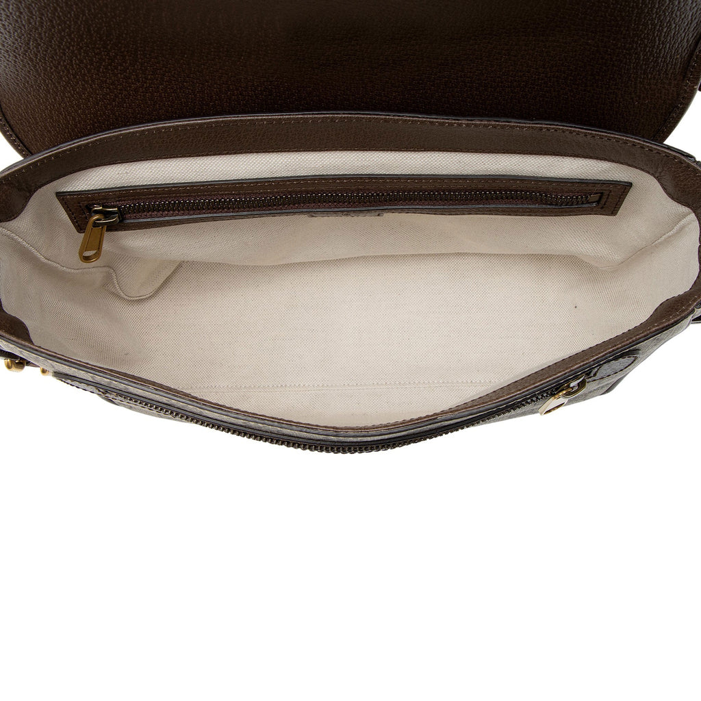 Gucci GG Supreme Ophidia Medium Flap Messenger