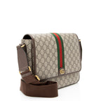 Gucci GG Supreme Ophidia Medium Flap Messenger