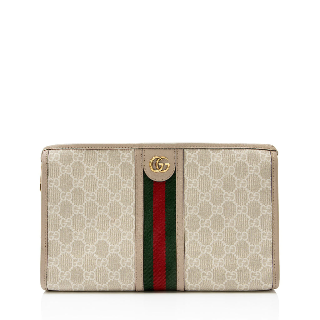 Gucci GG Supreme Ophidia Medium Pouch