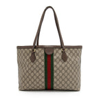 Gucci GG Supreme Ophidia Medium Shopping Tote (SHF-Kia2Dy)