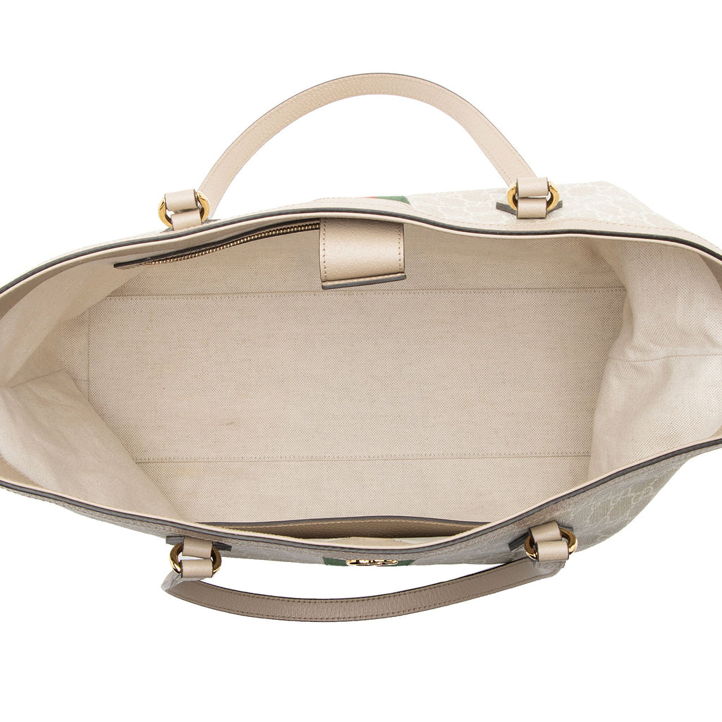 Gucci GG Supreme Ophidia Medium Shopping Tote (SHF-BYTaJV)
