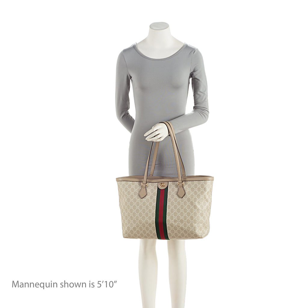 Gucci GG Supreme Ophidia Medium Shopping Tote (SHF-BYTaJV)