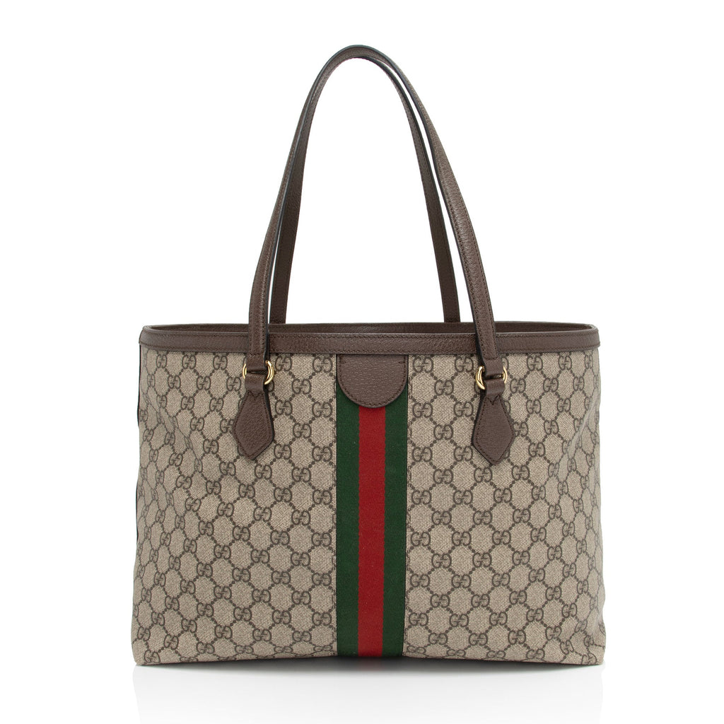 Gucci GG Supreme Ophidia Medium Shopping Tote (SHF-E1rgYn)