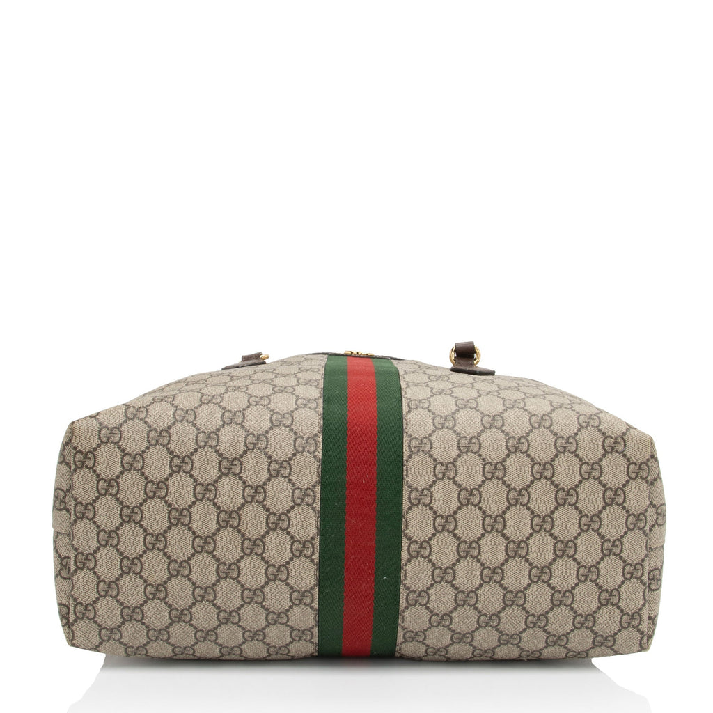 Gucci GG Supreme Ophidia Medium Shopping Tote (SHF-E1rgYn)