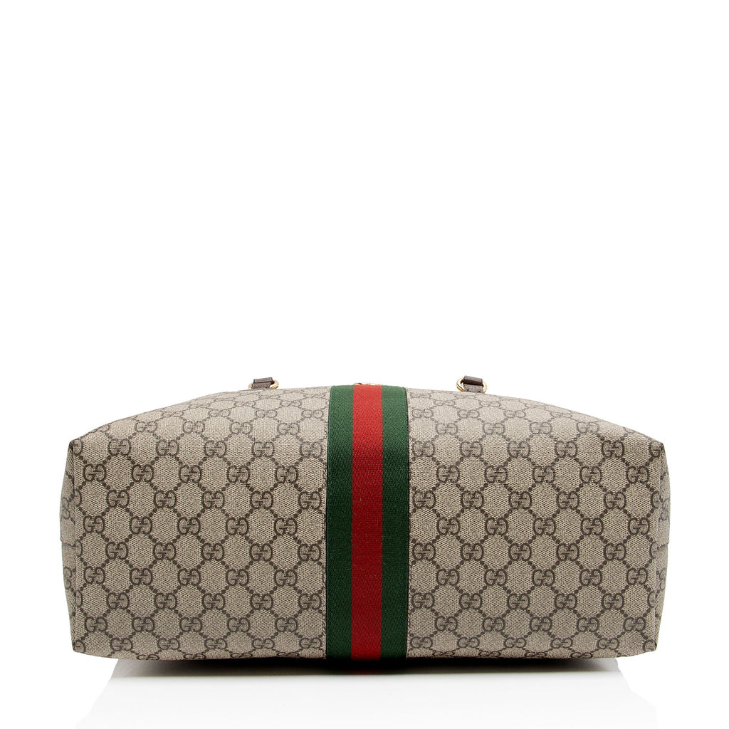 Gucci GG Supreme Ophidia Medium Shopping Tote (SHF-3NBNMn)