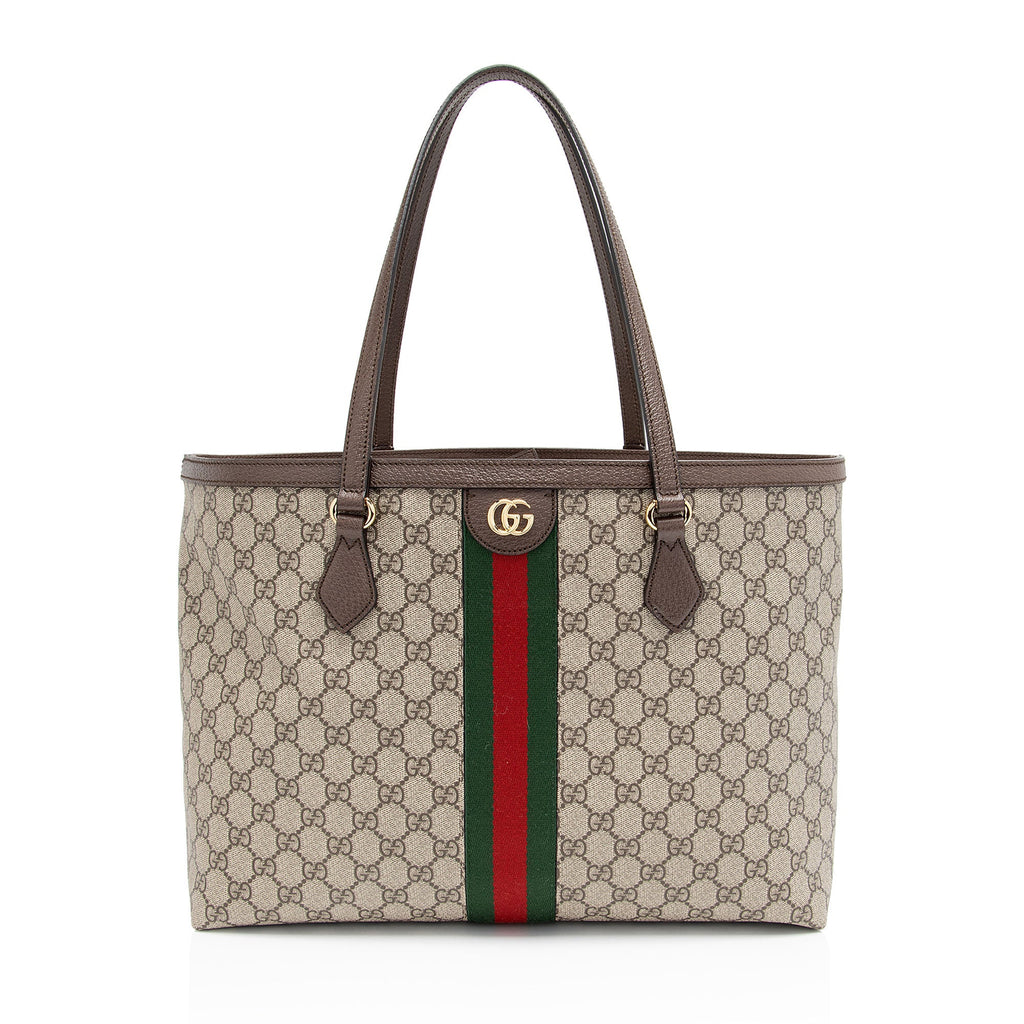 Gucci GG Supreme Ophidia Medium Shopping Tote (SHF-3NBNMn)