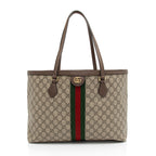 Gucci GG Supreme Ophidia Medium Shopping Tote (SHF-O2VjKy)