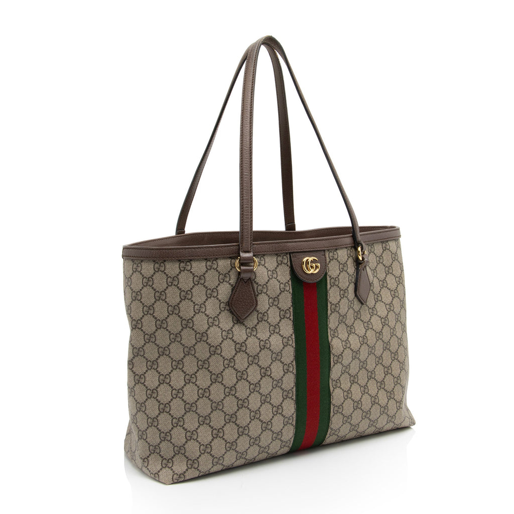 Gucci GG Supreme Ophidia Medium Shopping Tote (SHF-7s1QI3)