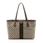 Gucci GG Supreme Ophidia Medium Shopping Tote