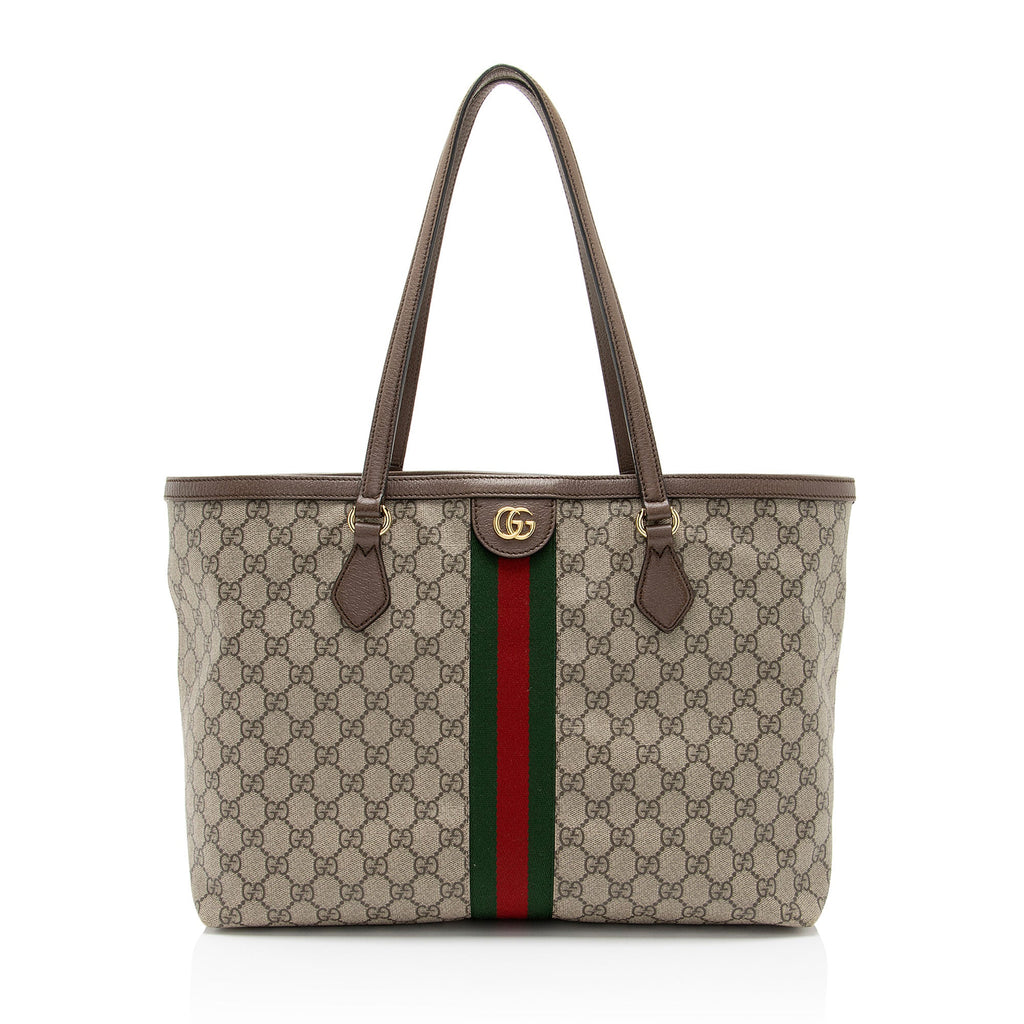 Gucci GG Supreme Ophidia Medium Shopping Tote