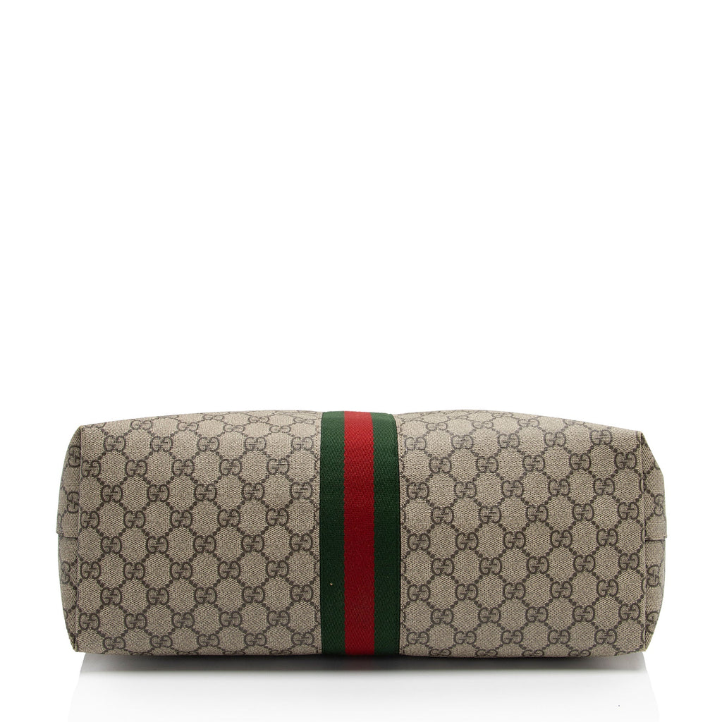 Gucci GG Supreme Ophidia Medium Shopping Tote (SHF-YyxVQ9)