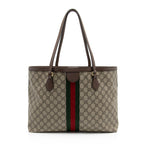 Gucci GG Supreme Ophidia Medium Shopping Tote (SHF-3ip67H)