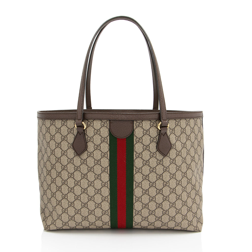 Gucci GG Supreme Ophidia Medium Shopping Tote (SHF-QGRBIz)