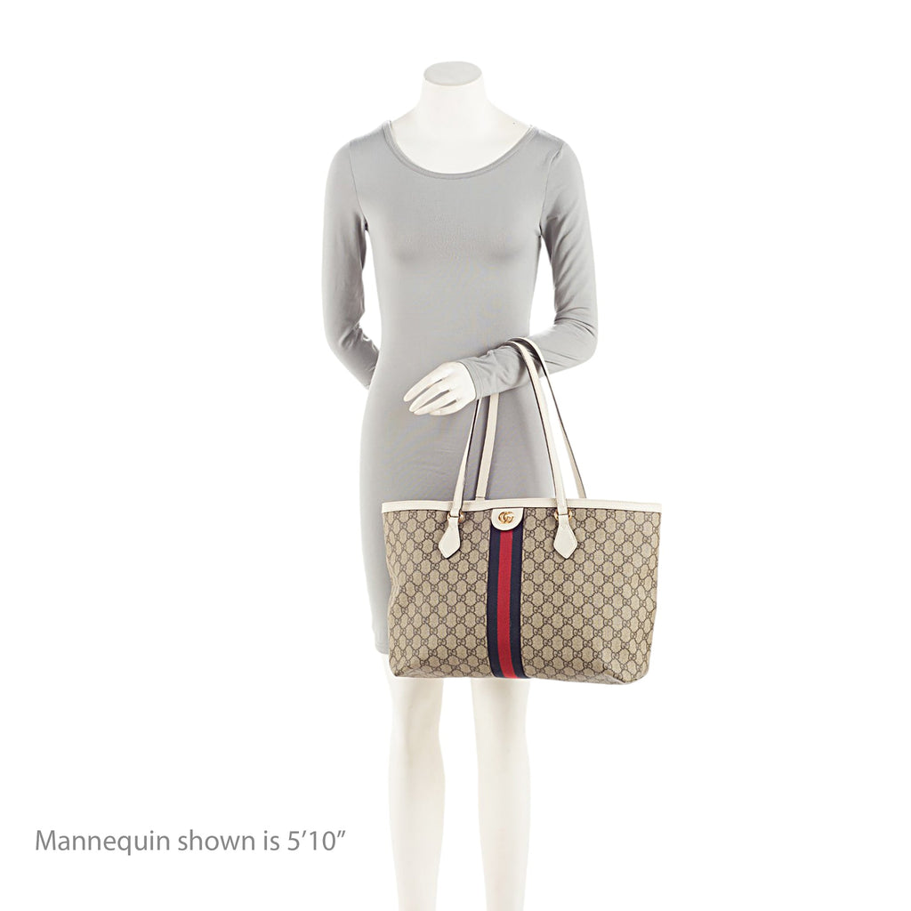 Gucci GG Supreme Ophidia Medium Shopping Tote (SHF-Zve3O2)