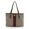 Gucci GG Supreme Ophidia Medium Shopping Tote (SHF-Gxh45E)