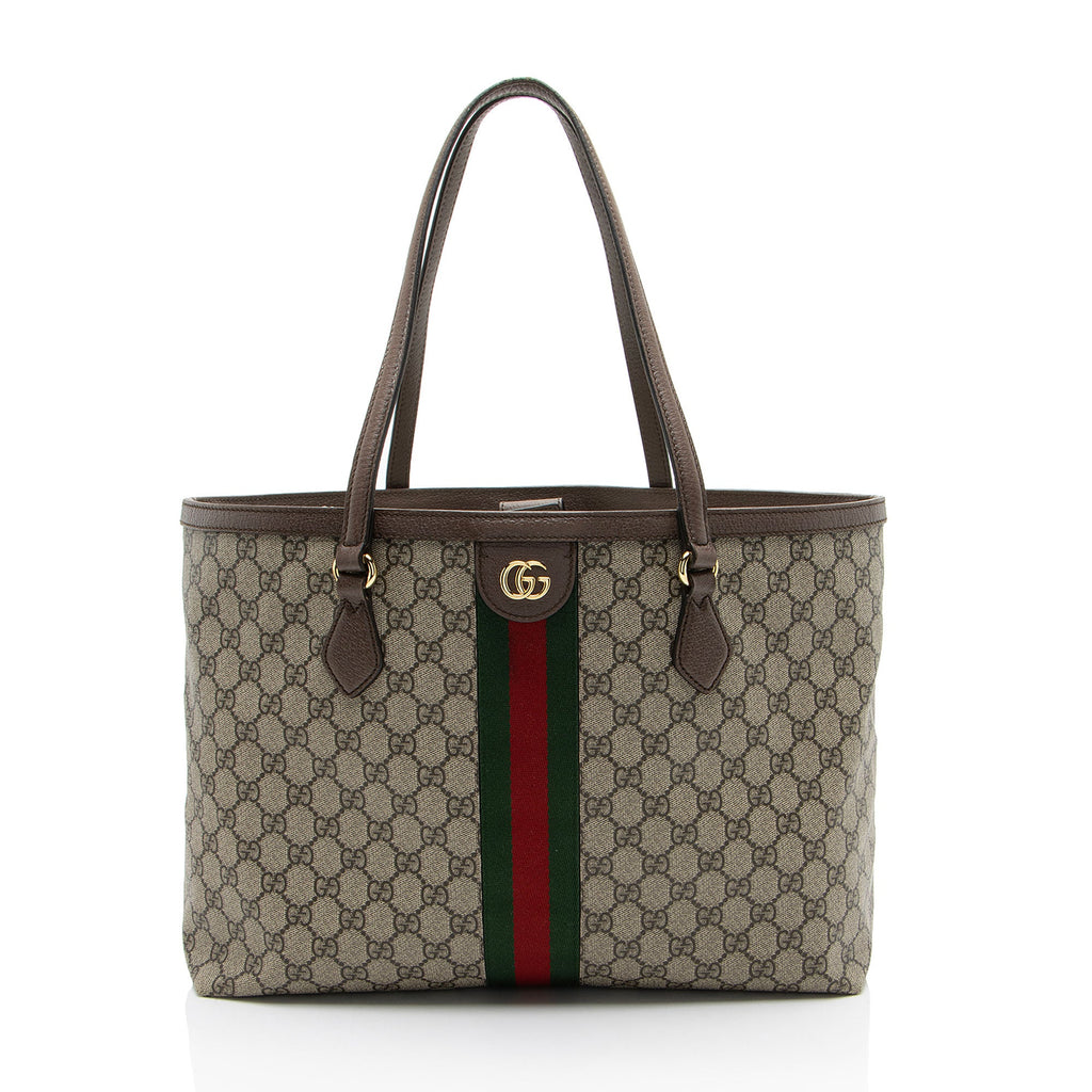 Gucci GG Supreme Ophidia Medium Shopping Tote