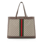 Gucci GG Supreme Ophidia Medium Soft Tote (SHF-22571)