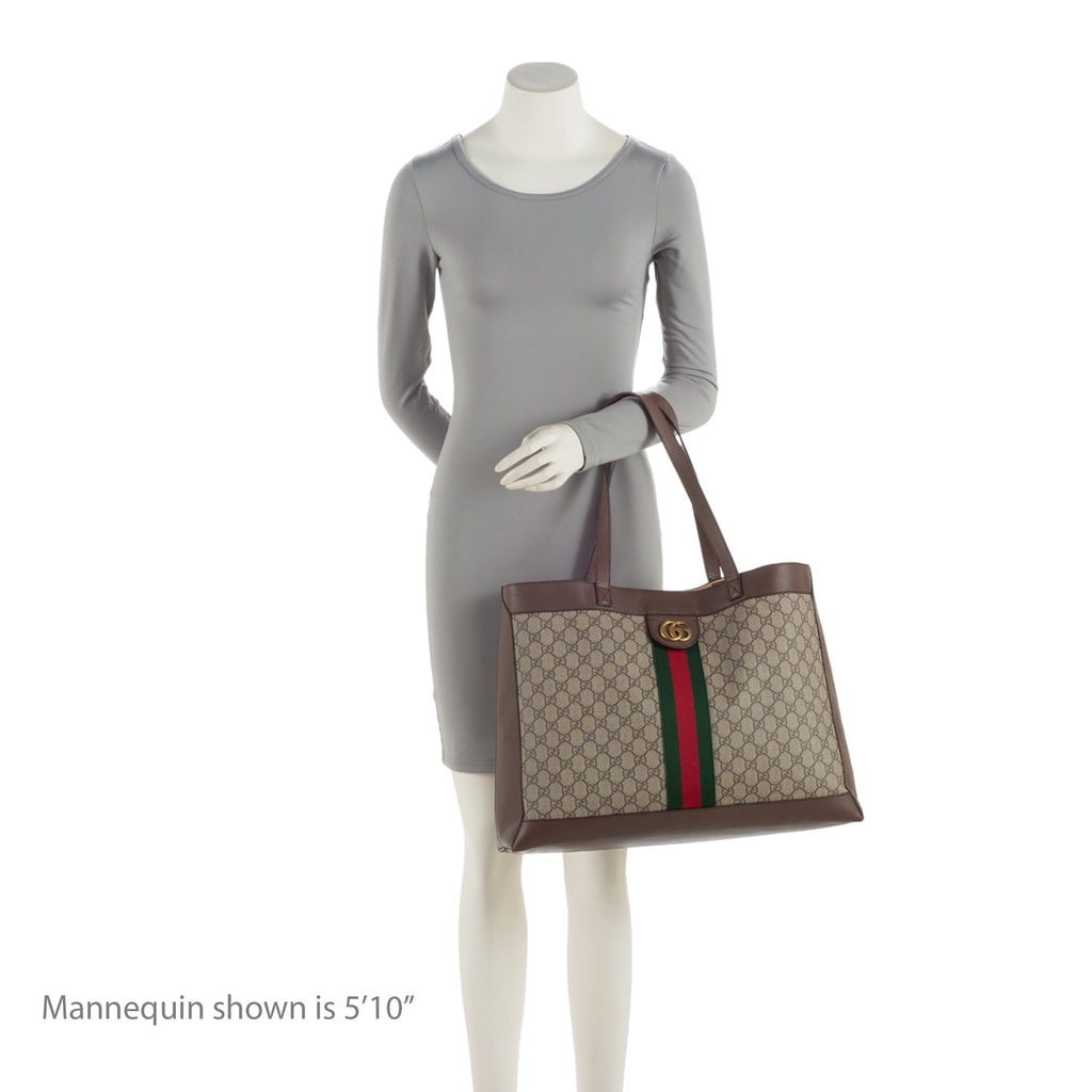 Gucci GG Supreme Ophidia Medium Soft Tote (SHF-TCntMN)