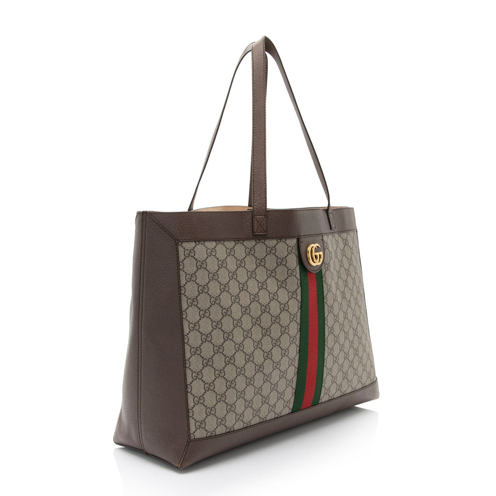 Gucci GG Supreme Ophidia Medium Soft Tote (SHF-TCntMN)