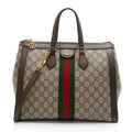 Gucci GG Supreme Ophidia Medium Top Handle Tote (SHF-kdh0RN)