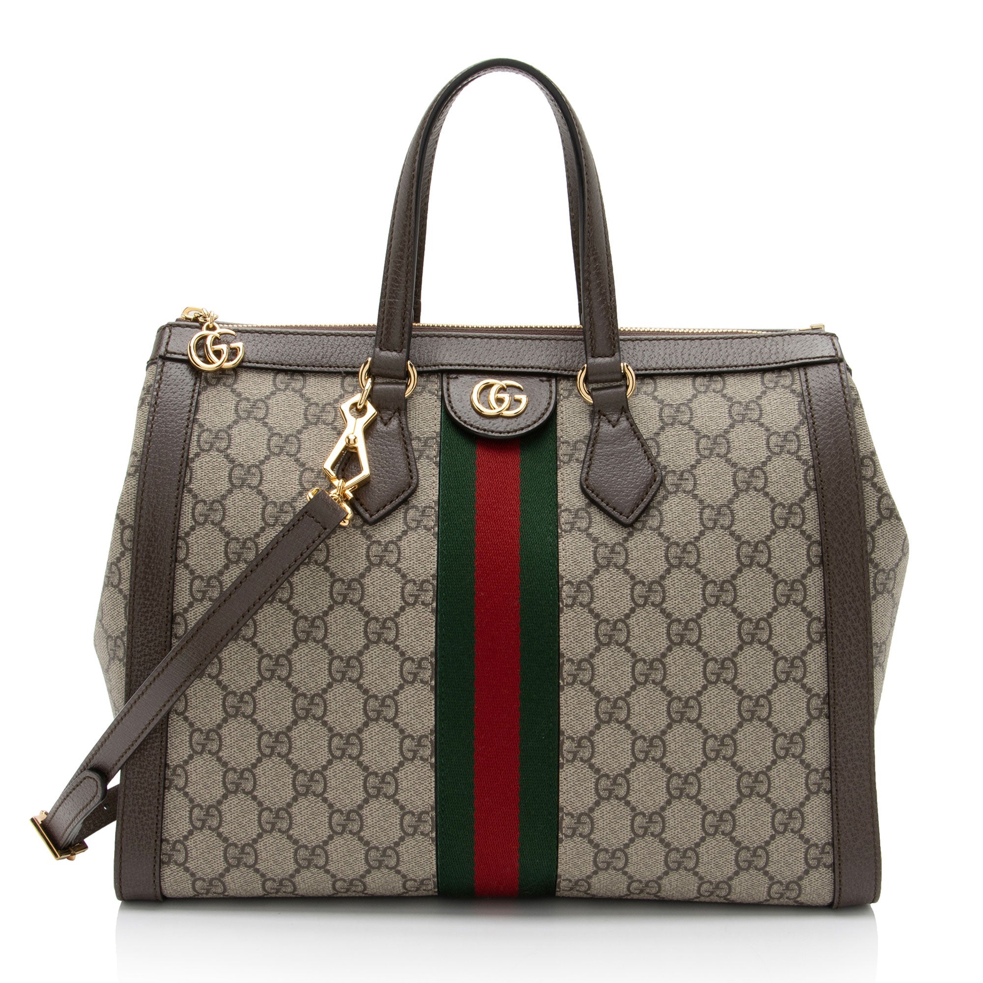 Gucci GG Supreme Ophidia Medium Tote (SHF-OYI31D)