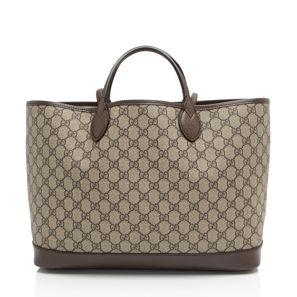 Gucci GG Supreme Ophidia E/W Medium Tote