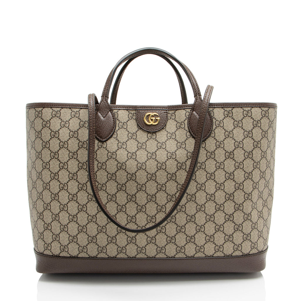 Gucci GG Supreme Ophidia E/W Medium Tote