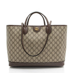Gucci GG Supreme Ophidia E/W Medium Tote