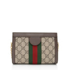 Gucci GG Supreme Ophidia Mini Chain Shoulder Bag (SHF-x5jQ2H)