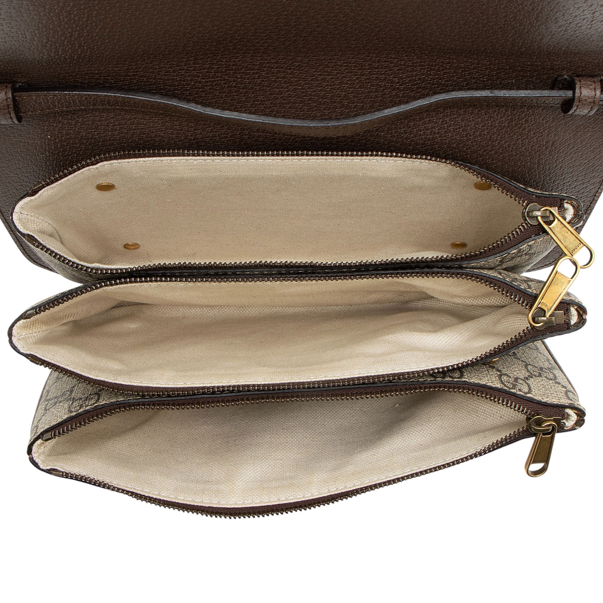 Gucci GG Supreme Ophidia New Acero Triple Messenger
