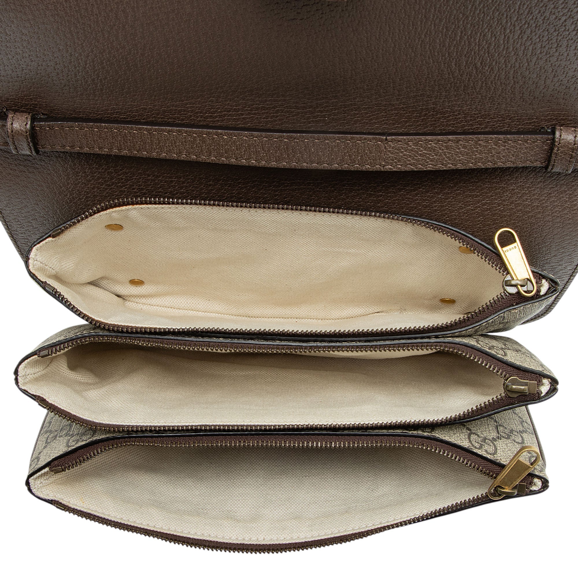 Gucci GG Supreme Ophidia New Acero Triple Messenger