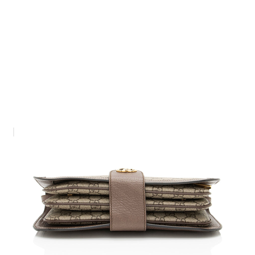 Gucci GG Supreme Ophidia New Acero Triple Messenger
