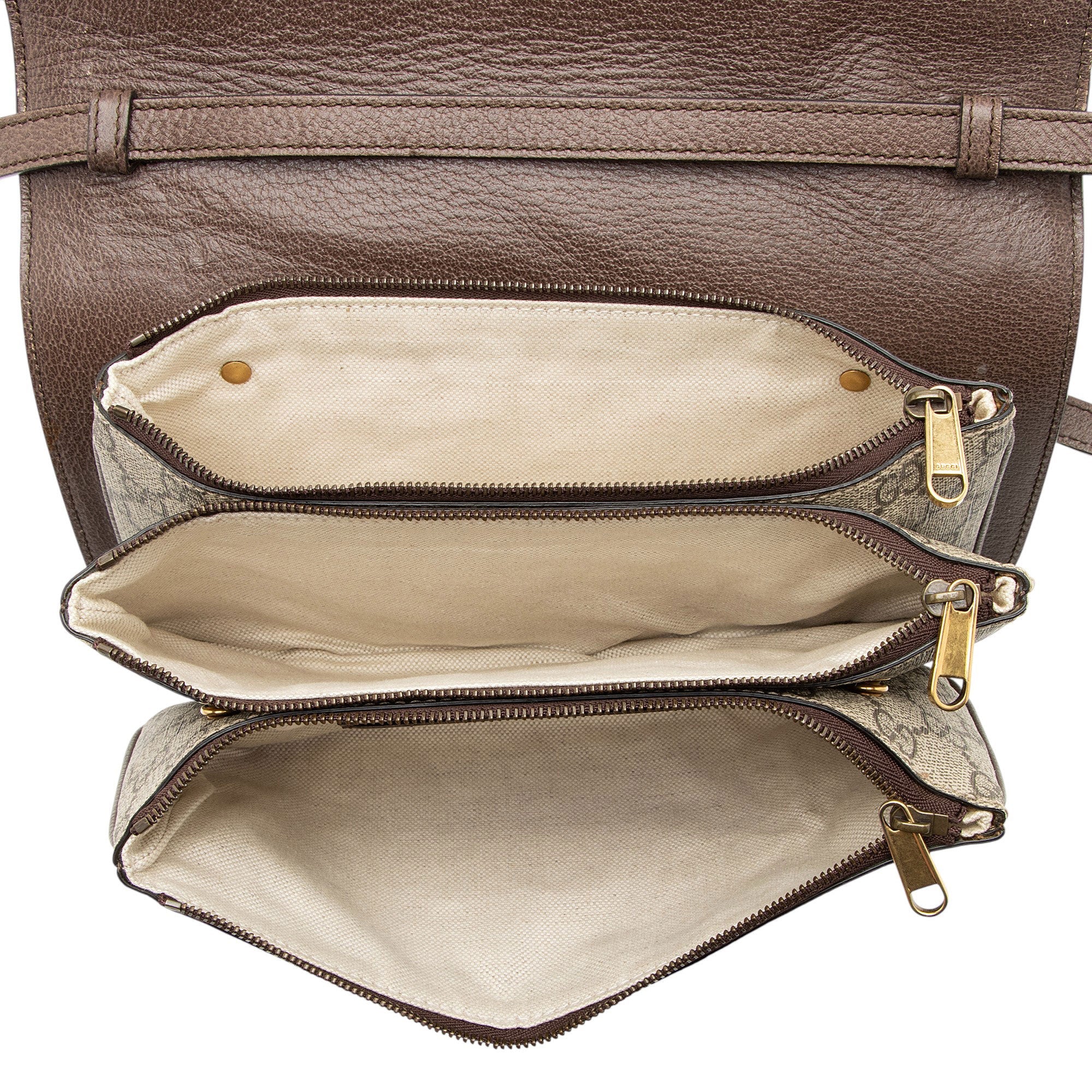 Gucci GG Supreme Ophidia New Acero Triple Messenger
