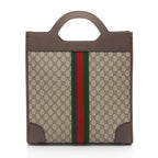 Gucci GG Supreme Ophidia Open Handle Tote