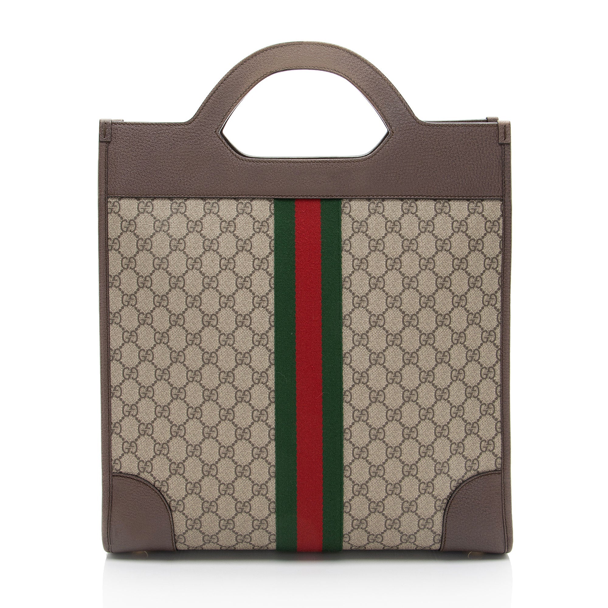 Gucci GG Supreme Ophidia Open Handle Tote