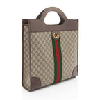 Gucci GG Supreme Ophidia Open Handle Tote
