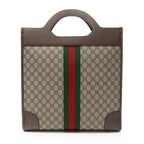 Gucci GG Supreme Ophidia Open Handle Tote
