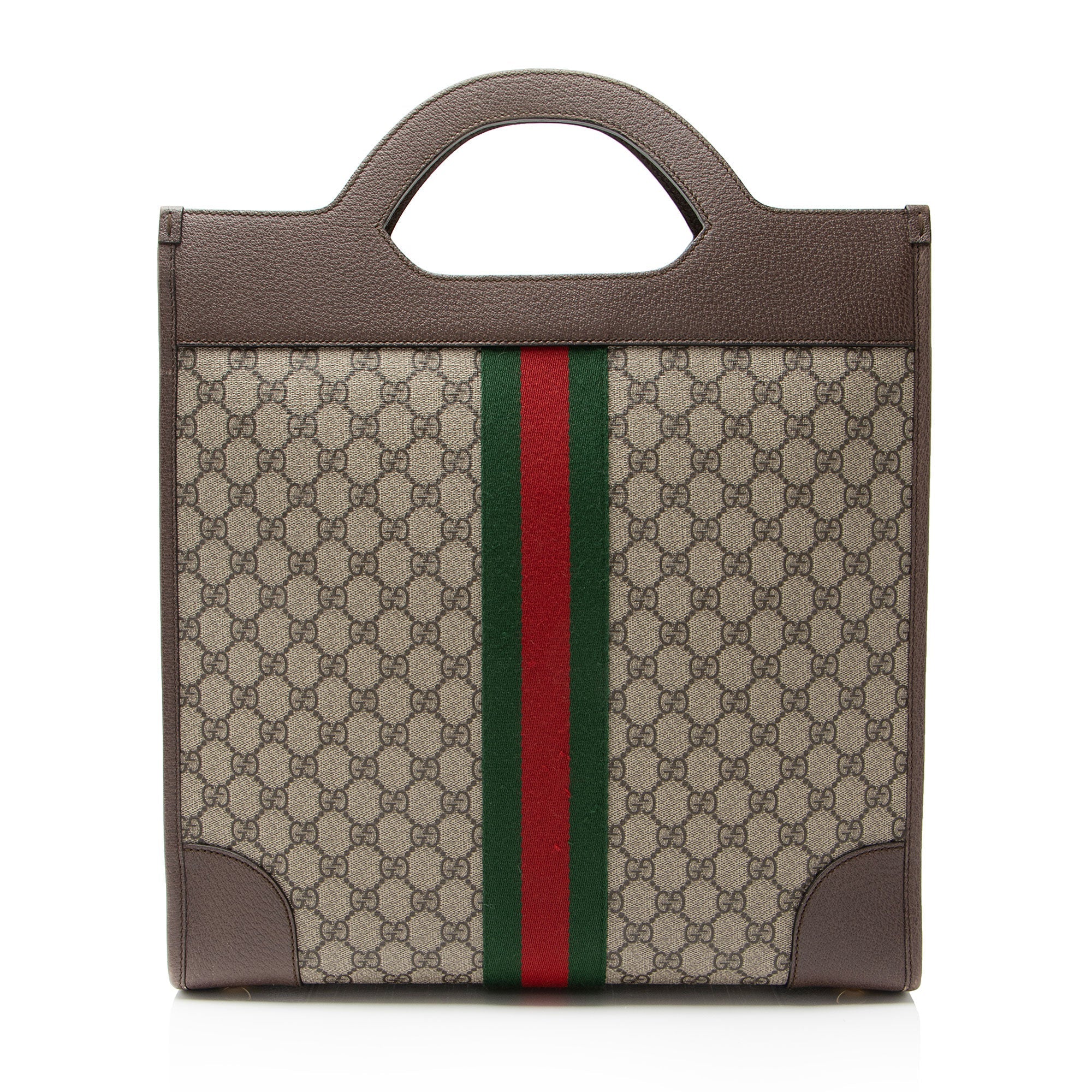 Gucci GG Supreme Ophidia Open Handle Tote