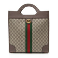 Gucci GG Supreme Ophidia Open Handle Tote