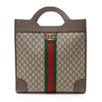 Gucci GG Supreme Ophidia Open Handle Tote