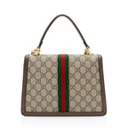 Gucci GG Supreme Ophidia Padlock Medium Top Handle