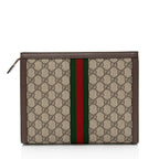 Gucci GG Supreme Ophidia Pouch (SHF-RFZPp0)