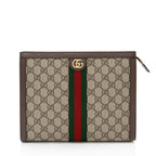 Gucci GG Supreme Ophidia Pouch (SHF-RFZPp0)