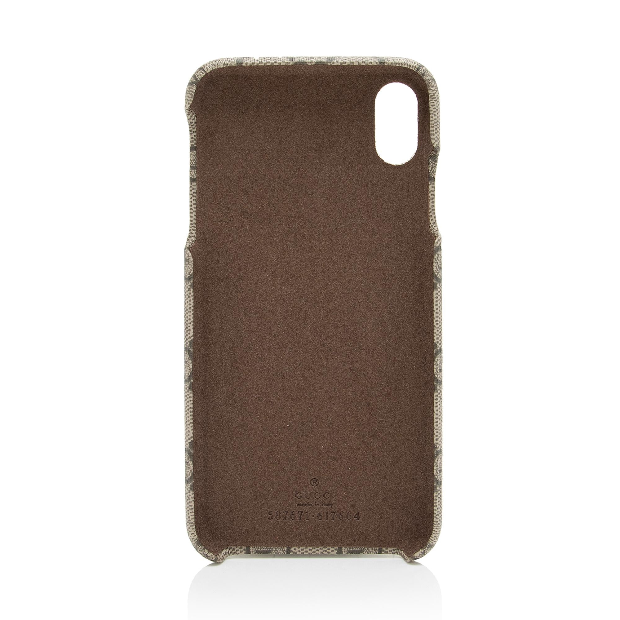 Gucci GG Supreme Ophidia Pro Max iPhone XS Case - FINAL SALE (SHF-e7cK6Y)