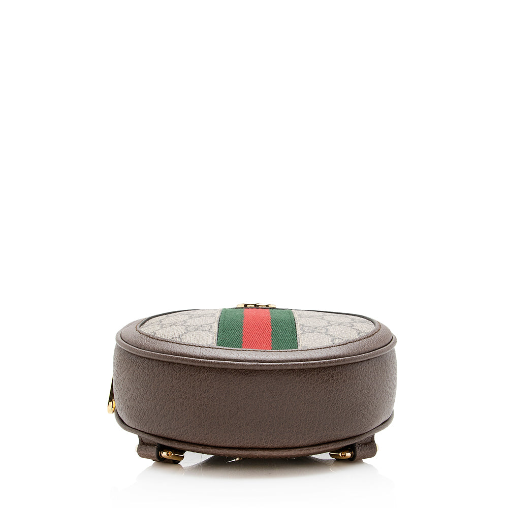 Gucci GG Supreme Ophidia Round Mini Backpack (SHF-rbtJ4R)