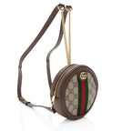 Gucci GG Supreme Ophidia Round Mini Backpack