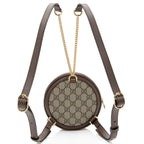 Gucci GG Supreme Ophidia Round Mini Backpack