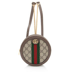 Gucci GG Supreme Ophidia Round Mini Backpack