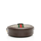 Gucci GG Supreme Ophidia Round Mini Shoulder Bag (SHF-WZsBel)